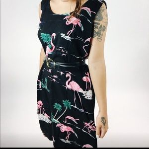 90’s Flamingo Dress